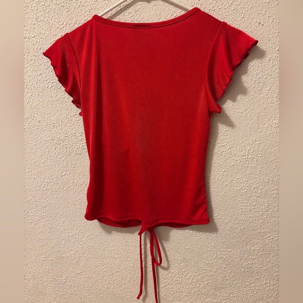 Olivia Rae Ruched Tee - Picture 3 of 3